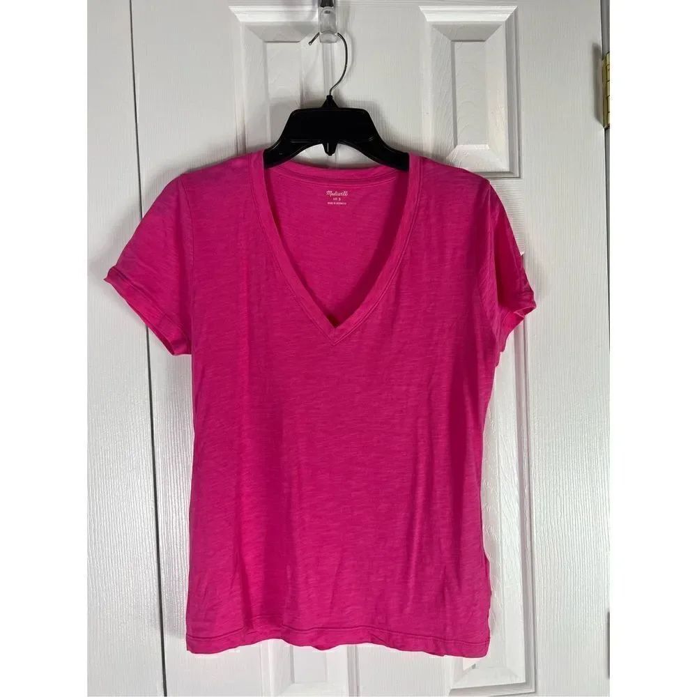 NWT Madewell Womens Pink Blouse Size Small